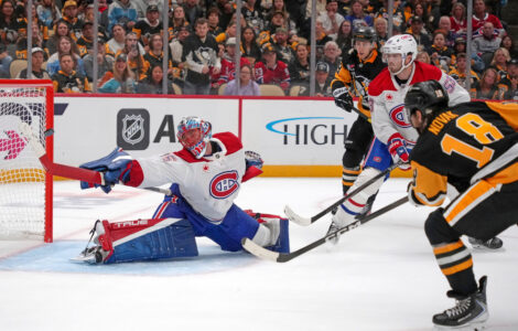 Novak scores 2 goals, including OT winner, to help the Penguins beat the Canadiens 6-5
